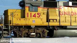 Union Pacific YSB-52 Switching Out Sheboygan Companies On 2/21/2019