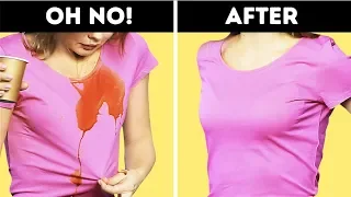 30 EASY TIPS TO REMOVE ANY STAIN