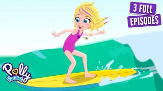 Polly Pocket Full Episodes | Top Adventures w/ Polly & Friends| 1 HR 🌈Compilation | Kids Movies