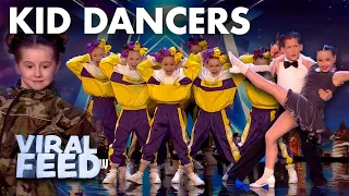 AMAZING TALENTED KID DANCERS ON BRITAIN'S GOT TALENT | VIRAL FEED