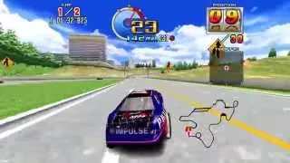 Daytona USA 2: Power Edition (Beating the Hardest Set AI on the Expert Course 60 fps HD)