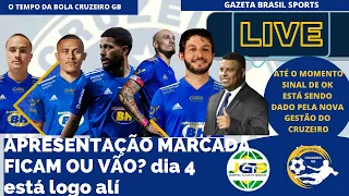 APRESENTAÇÃO MARCADA - ELES FICAM O VÃO - Dia 4 está logo alí - Cruzeiro