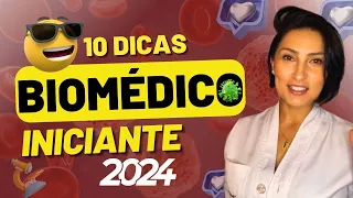 10 dicas para começar na Biomedicina 2024 - biomédico iniciante - biologia