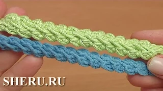 Как связать крючком шнур Урок 101 Cord  Crochet Patterns