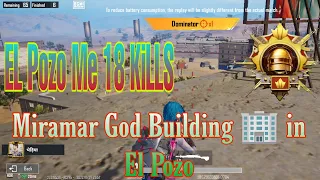 Bgmi Miramar God Building OP | Pubg Mobile | 18 Kills Chicken Dinner | Highlights Video