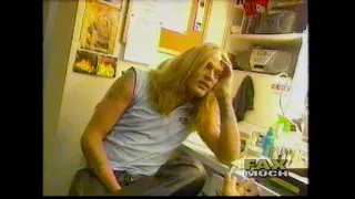 Sebastian Bach interview and meltdown on Much Music, 2000
