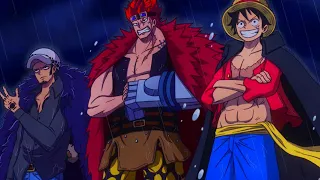 One Piece Wano Kuni Arc Onigashima War「AMV」Heroes Tonight ᴴᴰ