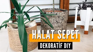 Rope Basket Tutorial | Bohemian Decoration Ideas