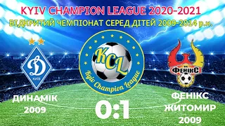 KCL 2020-2021 Динамик - Феникс2 Житомир 0-1 2009