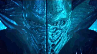 Alien Harvester Queen Suit Up Scene (Independence Day: Resurgence)