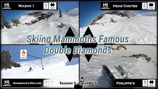 Skiing Some of Mammoth's FAMOUS RUNS with their Historic Snowpack! (Season 5, Episode 34)