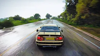 Driving a FULLY UPGRADED GOLD BMW M3 E46 (1270 HP) - Forza Horizon 5