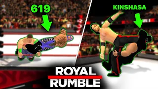 Royal Rumble 2018 - Shinsuke Nakamura wins | WR3D 2K22