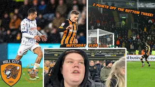 MISTAKES, RED CARD AND OSCARS GOAL DROUGHT ENDS! Hull City 1-1 Blackpool FC Matchday Vlog!