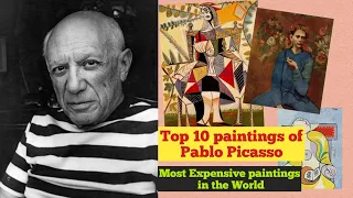 Pablo Picasso!(top 10 most expensive paintings sold out in auctions! best paintings in the world