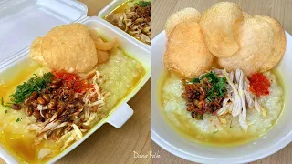 RESEP BUBUR AYAM KUAH KUNING UNTUK JUALAN YANG ENAK BANGET ‼️PEMBELI RELA ANTRI..