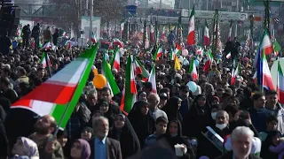 Iranians gather in capital Tehran to mark 45 years since Islamic Revolution | AFP