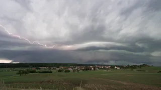 Heftige Unwetter in Baden-Württemberg - 21.06.2021