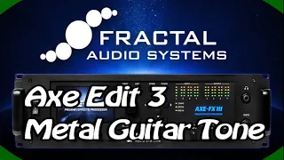 DPTV Axe Edit 3 Tutorial 2 (Metal Guitar Tone)
