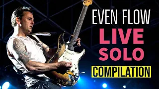 Pearl Jam "Even Flow" | Mike McCready Live Solo Compilation