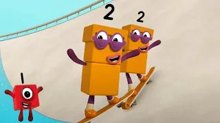 Numberblocks - Mischievous Twins | Learn to Count | Learning Blocks