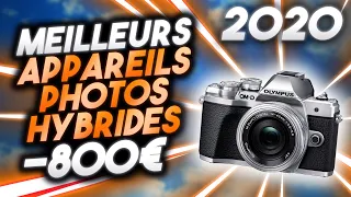 5 MEILLEURS APPAREILS PHOTOS HYBRIDE A -800€