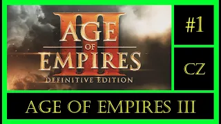 1 - Útěk - Krev, Led a Ocel - Age of Empires III: DE - CZ (hard diff.)