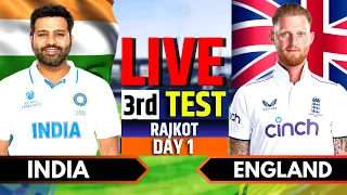 India vs England Test Live, Day 1 | IND vs ENG Live Score & Commentary, India vs England #livestream