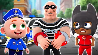 Baby Police Song | I Want To Be A Superhero | Funny Kids Songs & More Nursery Rhymes & Kids Song