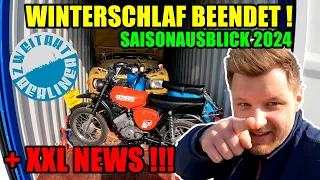 Bestandsaufnahme der Fahrzeuge nachdem Winterschlaf !!! Saisonausblick für 2024 und XXL NEWS !!!