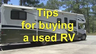 RV 101® - New RV Owner - How To Tips for Buying a Used RV from an RV Expert