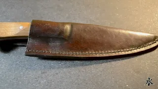 Making a Bowie Knife with Simple Tools