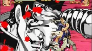 JoJo's Bizarre Adventure: Dio combo into facegrab