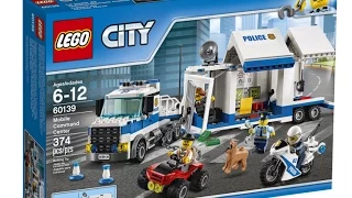 LEGO City 60139 Mobile Command Center - instruction timelapse