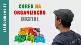 Cores para organizar Agenda, Tarefas e Arquivos (dica de produtividade).