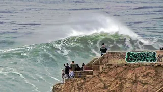Wild Waves Draw Sightseers to Hazardous Bay Area Beaches