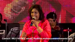 Shailaja Subramanian sings Abhi Abhi Thi Dushmani for SwarOm Events and Entertainment