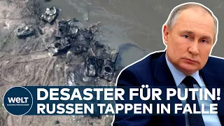 PUTINS KRIEG: Russische Armee manövriert sich in Falle – und verliert fast ein ganzes Bataillon