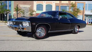 NOT A IMPALA ! 1967 Chevrolet Chevy SS 427 Super Sport Black & Ride My Car Story with Lou Costabile