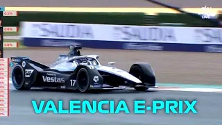 Disastrous end to the Formula E race - 2021 Valencia E-Prix