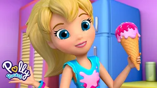 Polly Pocket Full Episodes Compilation | Crazy Ice Cream Splash! | Kids Movies