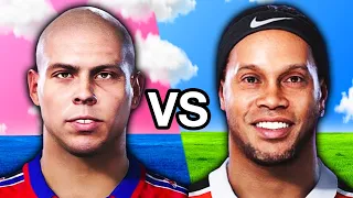 Enfrenté a Ronaldo vs Ronaldinho en Cada FIFA! (1996-2022)