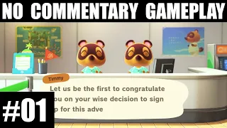 Animal Crossing: New Horizons - Gameplay Part 1 - No Commentary