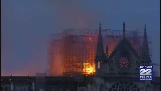 Local Catholics heartbroken over the fire at Notre Dame Cathedral