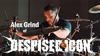 Despised Icon's Drummer has THE STRANGEST Technique #drums #music #fyp #reaction