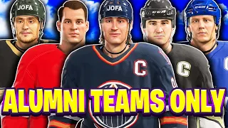 NHL 22, But It Is ALUMNI TEAMS ONLY