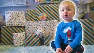 JACKSON's 1ST BIRTHDAY MORNING OPENING PRESENTS