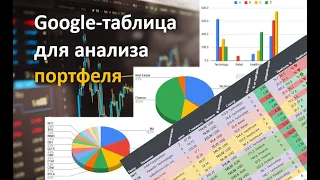 Google-таблица для учета и анализа инвестиционного портфеля. Полезный инструмент инвестора.