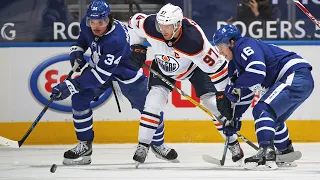 Oilers, Maple Leafs, battle in star-studded OT