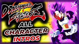 DRAGON BALL FIGHTERZ ALL CHARACTERS INTRO